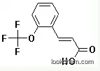 Molecular Structure of 399580-48-4 ((2-(Trifluoromethoxy)phenyl)acrylic acid)